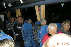 Noen busspassasjerer