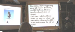 Leder snakke om Island sin historie
