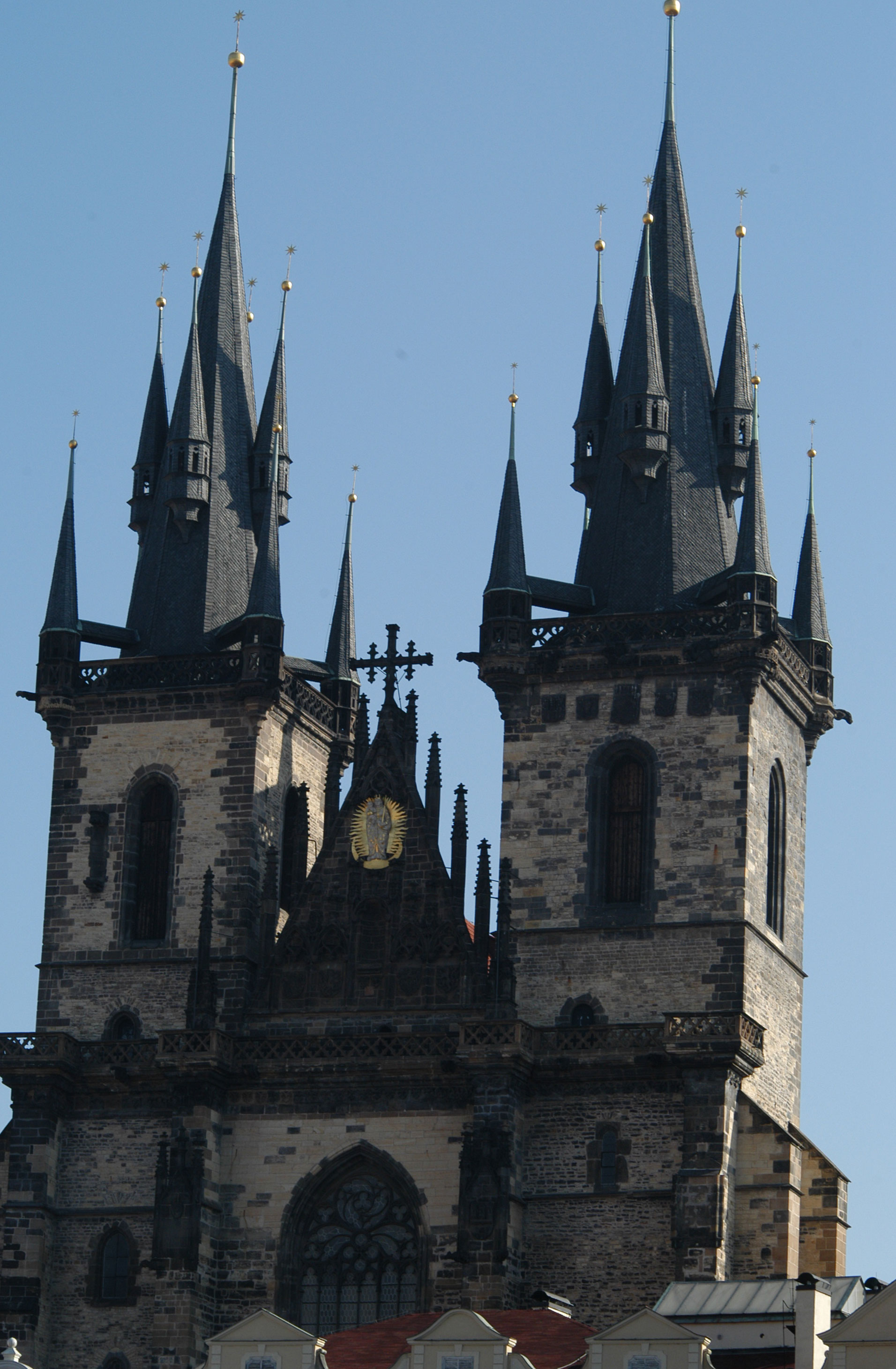 Et av de mange flotte bygningene i PRAHA, Foto Reidar Breistein