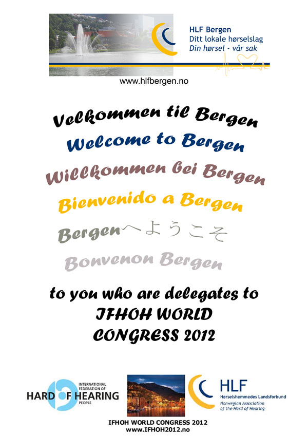 Plakaten om Verdenskongressen