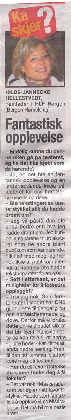 Ka Skjer artikkelen i BA300410