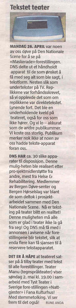 Rune Anda innlegg i BT 290410