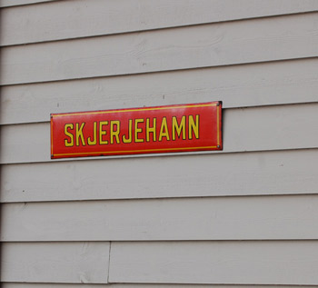 Poststed skiltet
